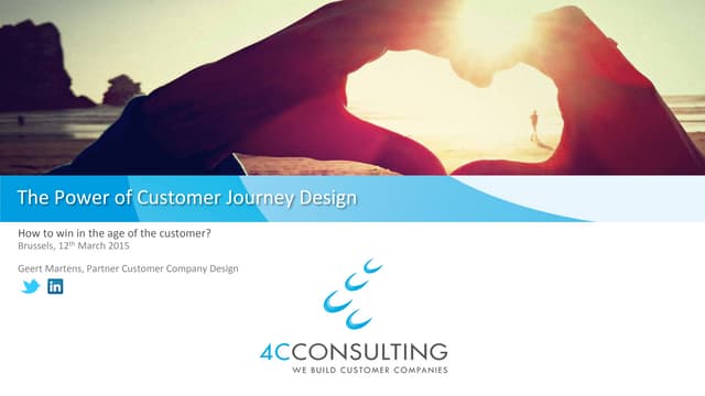 BDMA Customer Journey Seminar - The...