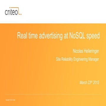 Criteo Couchbase live 2015
