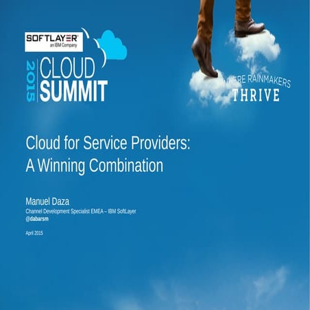 Cloud for Service Providers - A Winning Combination