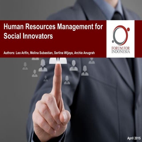 Human resources management blueprint 