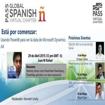 PowerBI con MS Dynamics AX 