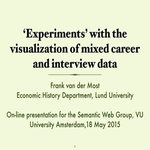 20150518 a few experiments with visualization of data