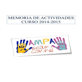 Memoria Actividades 2014 2015