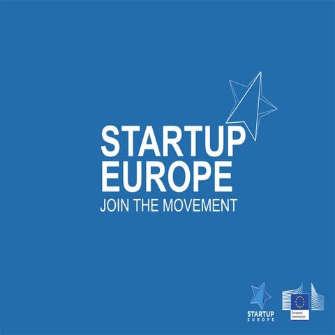 Startup Europe Initiative from the European Comission