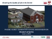 Hearst School Modernization Project...