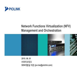 NFV Management and Orchestration 분석