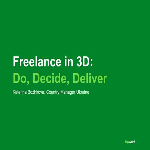 Lviv Freelance Club Ростислав Чайка "4 шляхи розвитку фрілансера" 