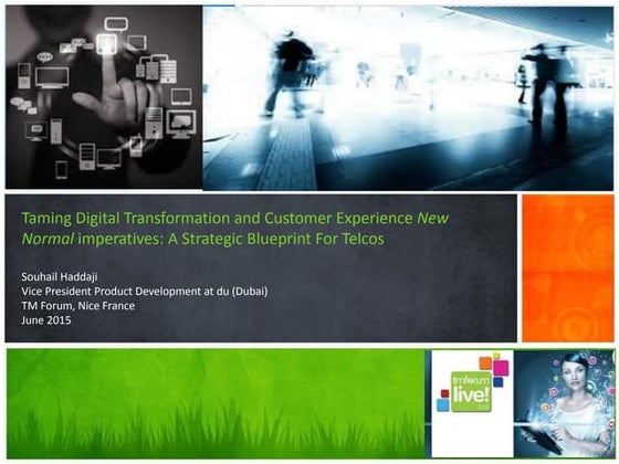  Customer Experience new Normal imperatives and Digital Transformation Blue-P...