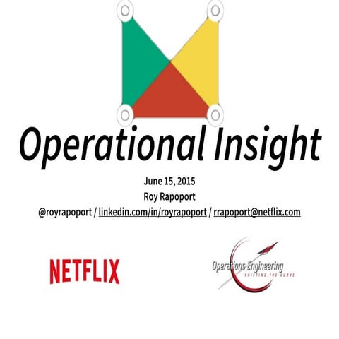 Operational Insight: Concepts and Examples (w/o Presenter Notes)