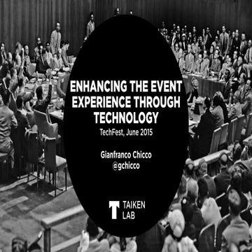 Event Technology | PPTX