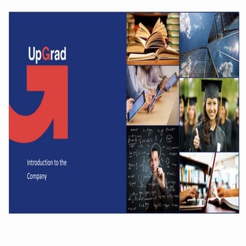 UpGrad - our vision for online higher education 