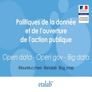 Open Data - Open Gov - Big Data 