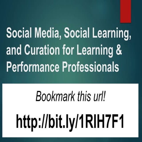Social Media, Social Learning, and Curation
