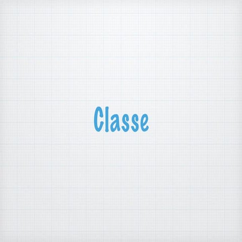 Classe - Paradigma Orientado a Objetos