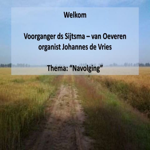 Navolging | PPT