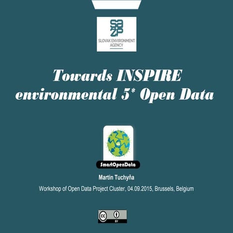 Towards INSPIRE environmental 5* Open Data 