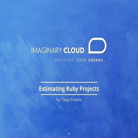 Estimating Ruby Projects