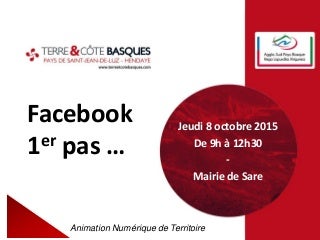 Atelier débuter avec Facebook