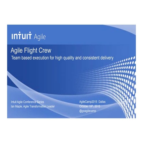 Ian Maple Presentation