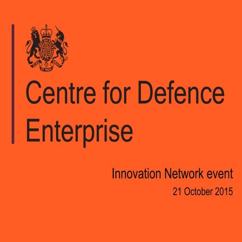 PM Briefing: Autonomy and big data for defence