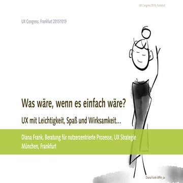 Was wäre, wenn es einfach wäre?