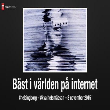 Helsingborg - Bäst i världen på internet 