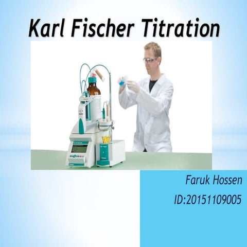 karl fischer titration slide