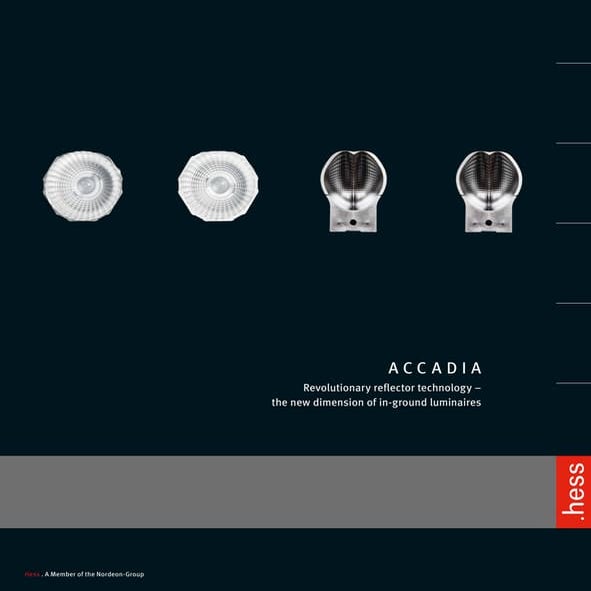 HESS Acadia in-ground up-lighter