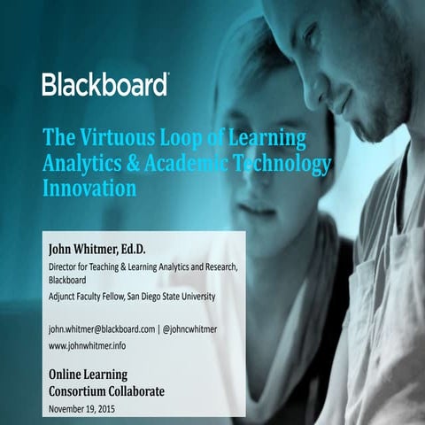 The Virtuous Loop of Learning Analytics & Academic Technology Innovation 