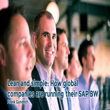 sitNL 2015 Lean Data Management (Frank Gundlich)