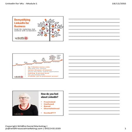 Demystifying LinkedIn Dec 2015