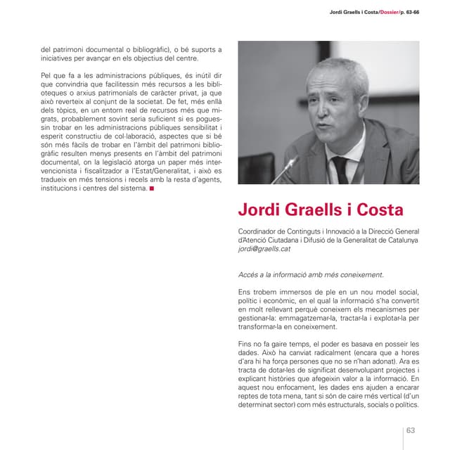 Accés a la informació amb més coneixement