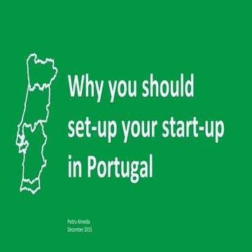Why you should launch your start-up in Portugal
