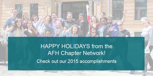 2015 AFH Network Accomplishments