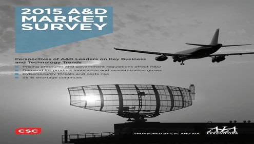 2015 Aerospace & Defense Market Survey