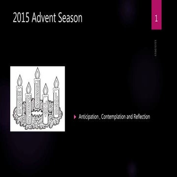 2015 advent season