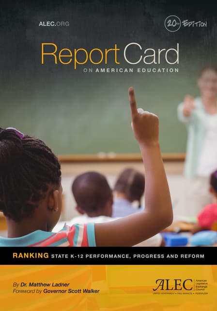 Report Card on American Education 2...