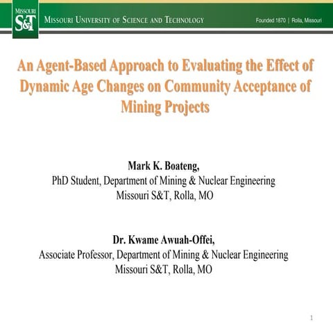 An Agent-Based Approach to Evaluating the Effect of Dynamic Age Changes on Co...