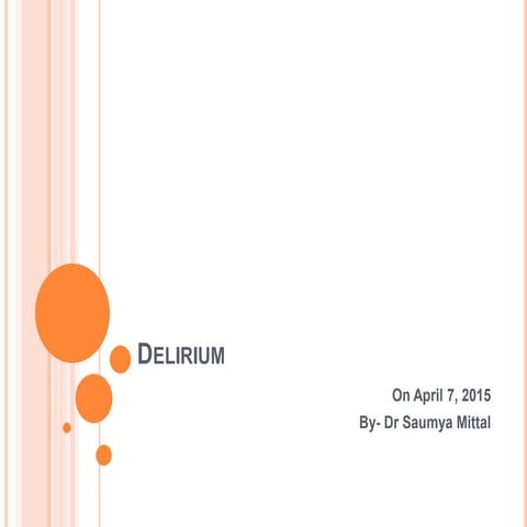 Delirium