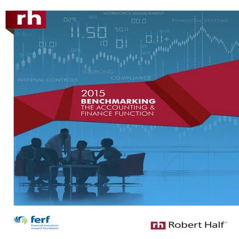 Benchmarking the Finance and Accounting Function 2015