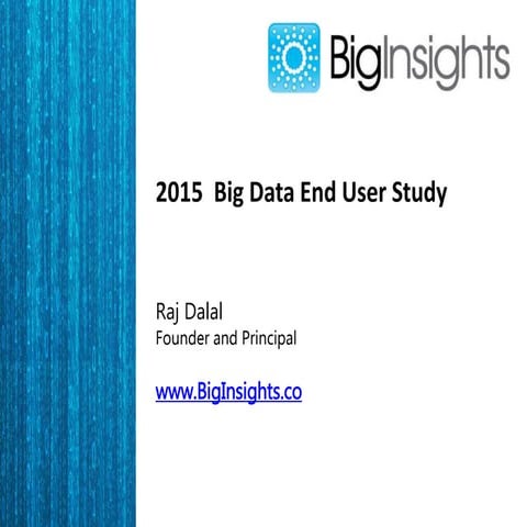 2015 BigInsights Big Data Study   