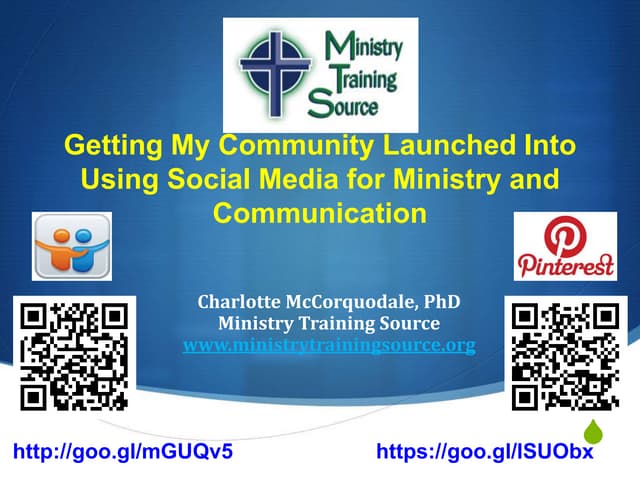 2015 c3 workshop -launching and integrating digitial technology and social media
