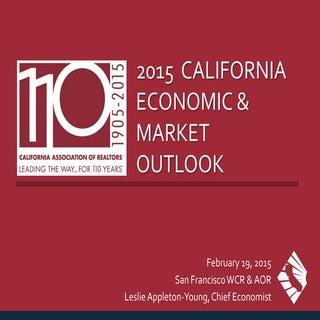 2015 California Economic Outlook an...