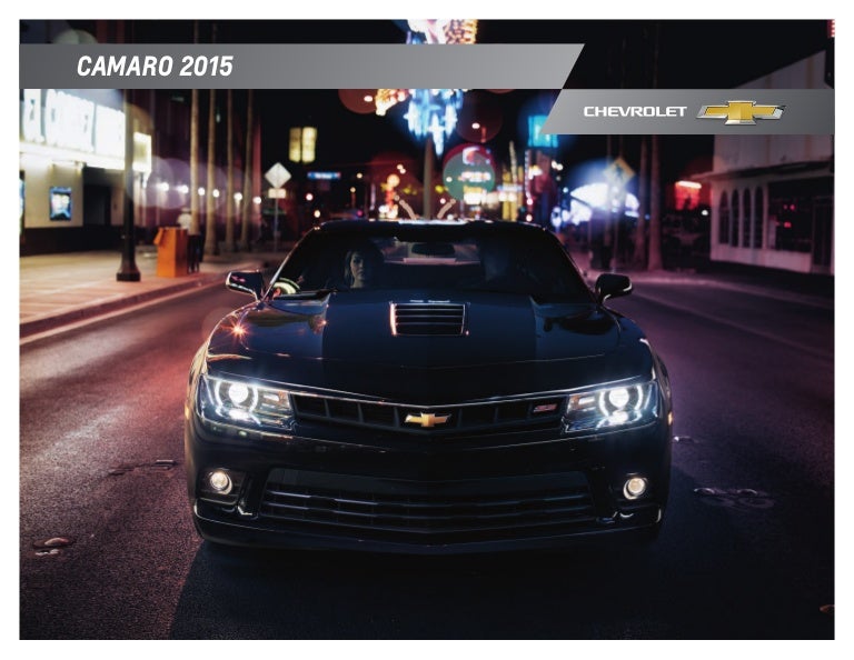 2013 Chevrolet Camaro 1LS 2LS 1LT 2LT 1SS 2SS ZL1 Dealer Sales Brochure