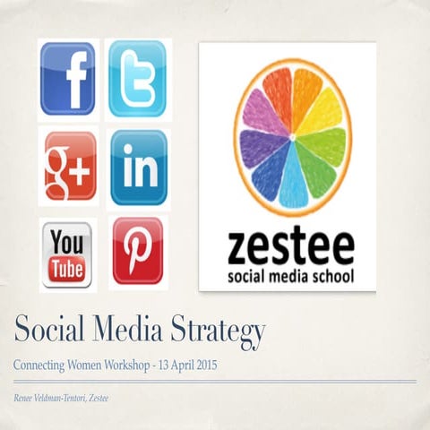 2015 Social Media Strategy at Connecting Women