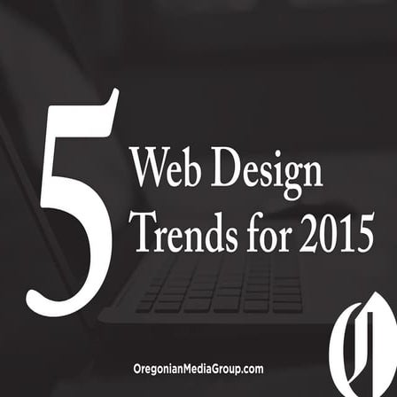 5 Web Design Trends for 2015