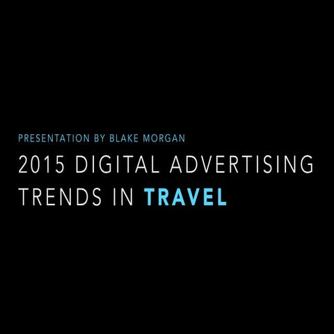 2015 Digital Advertising Trends in Travel