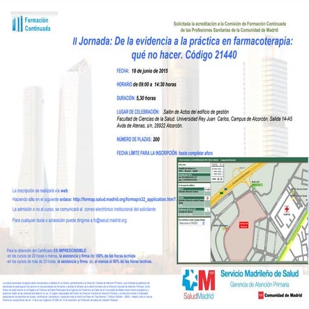 II Jornada Farmacoterapia 2015 DAO - Díptico 