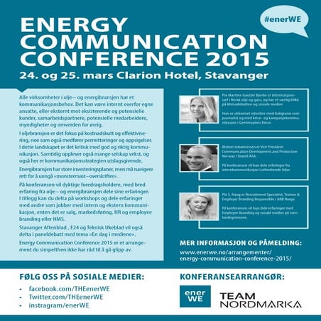 Energy Communication Conference 2015