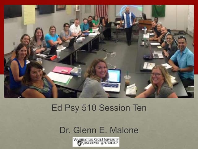 2015 ed psy 510 #10